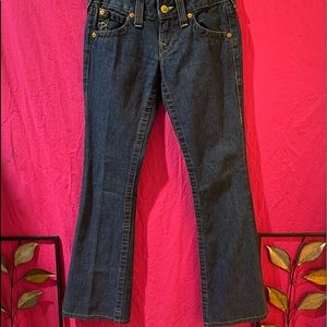 👖♥️True Religion Brand Woman’s Blue Jeans Size 26
